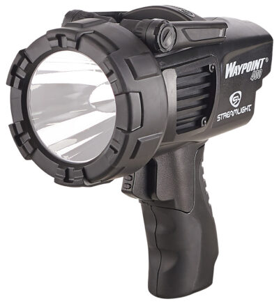Streamlight 44911 WayPoint 400 38/600/1400 Lumens White LED Black Polycarbonate 1,265 Meters