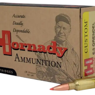 CUSTOM™ 6.5 GRENDEL SST® POLYMER TIPPED RIFLE AMMO CUSTOM 6.5 GRENDEL 123GR SST POLYMER TIPPED 20/BOX
