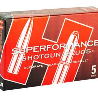 SUPERFORMANCE 12 GAUGE 2-3/4'' 300GR SABOT SLUG SHOTGUN AMMO SUPERFORMANCE 12 GAUGE 2-3/4'' 300 GR SABOT SLUG SHOT 5/BOX