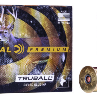 Federal PB131RS Premium Vital-Shok TruBall 12Gauge 3" 1oz RifledSlug Shot 5 Per Box/50 Case