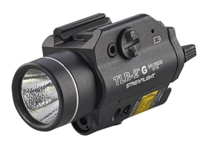 Streamlight 69250 TLR-2 G Gun Light  Black Anodized 300 Lumens White LED/Green Laser