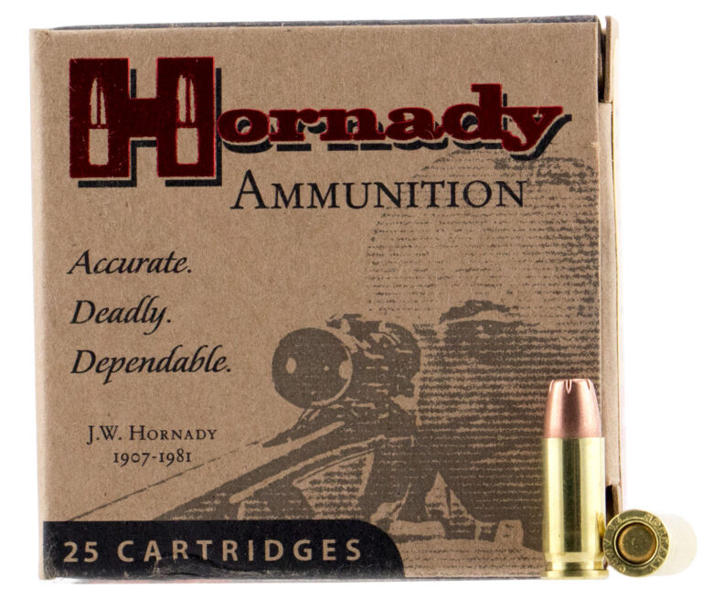 Hornady Custom Pistol Ammo 25 ACP 35 gr. XTP Jacket Hollow Point 25 rd.