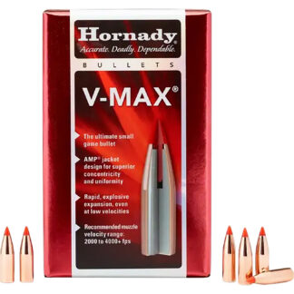 V-MAX 6MM (0.243'') V-MAX BULLETS V-MAX® 6MM CAL. (0.243'') 75GR POLYMER TIP BOAT TAIL 100/BOX