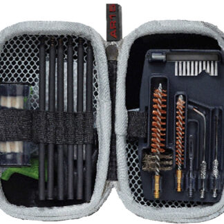 Real Avid AVGCKAR15 Gun Boss AR15 Kit 223 Rem/5.56 NATO AR Platform Firearm Bronze Bristles Includes Nylon Case