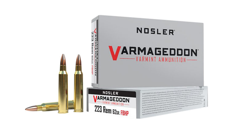 NOS AMMO 223REM 62GR VGN FBHP 20/20