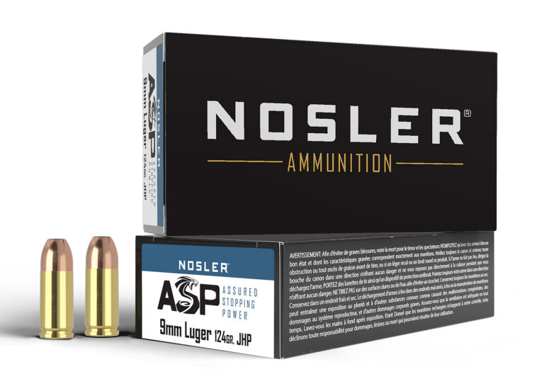 NOS AMMO 9MM 124GR JHP ASP 50/10