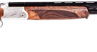 ATI ATIGKOF12SV Cavalry SV 12 Gauge 28" 2 3" Silver Engraved Wood Right Hand