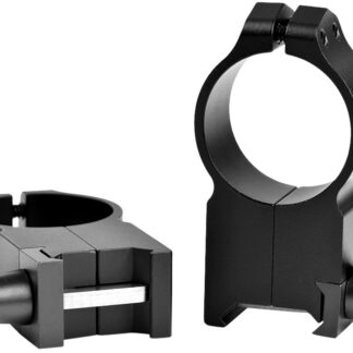 Warne 217LM Vertical Rings Maxima Matte Black 30mm Ultra High Quick Detach 0 MOA