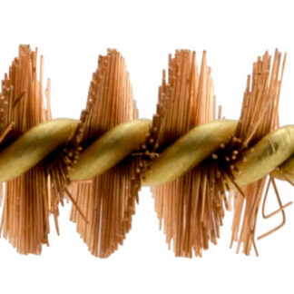 Pro-Shot 10P Bore Brush  .40/ 10mm Cal Pistol #8-32 Thread Bronze Bristles Brass Core