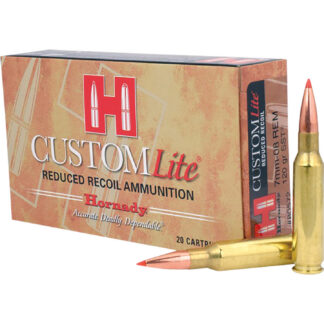 CUSTOM LITE® 7MM-08 REMINGTON SST® POLYMER TIPPED RIFLE AMMO CUSTOM LITE 7MM-08 REMINGTON 120GR SST POLYMER TIPPED 20/BOX