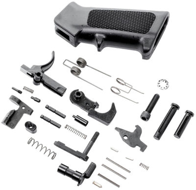 CMMG 38CA6DC Lower Parts Kit Mk3 AR10 1 Kit Black