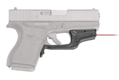Crimson Trace 0143801 LG-443 Laserguard  Compatible w/Glock 42/43, Red Laser Black Polymer
