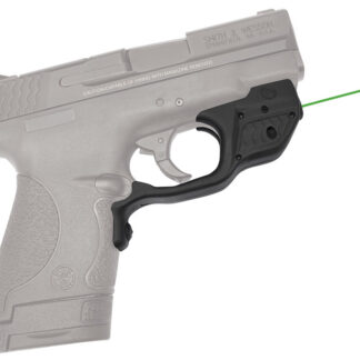 Crimson Trace 0144901 Laserguard  S&W M&P Shield/Shield M2.0, Green Laser Black Polymer