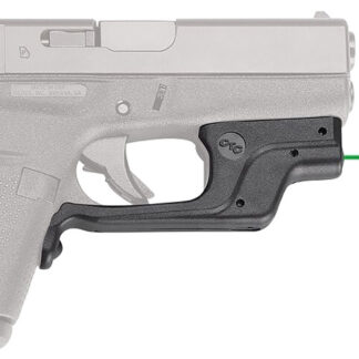 Crimson Trace 0146301 LG-443 Laserguard  Compatible w/Glock 42/43, Green Laser Black Polymer