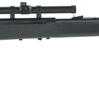 Savage Arms 40061 64 FLXP Full Size 22 LR 10+1 21" Matte Black Sporter Barrel, Matte Black Grooved Carbon Steel Receiver, Matte Black Fixed Synthetic Stock, 4x15mm Scope, Left Hand