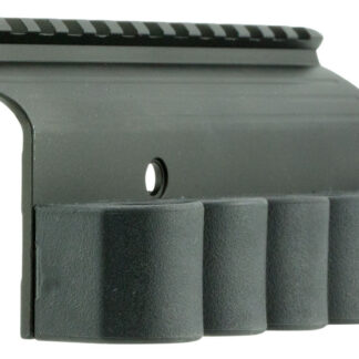 TacStar 1081029 SideSaddle Rail Mount Mossberg 500/590 12 Gauge 6rds Black Aluminum