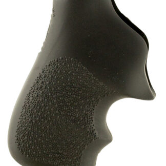 Hogue 78020 Tamer  Cushion Black Rubber Grip with Finger Grooves for Ruger LCR, LCRx