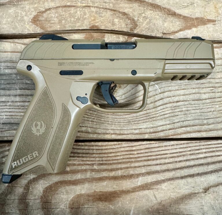 RUGER SECURITY 9 9MM SEMI AUTO PISTOL TAN 4" W/BOX