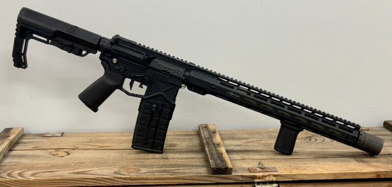 Battle Arms Dev AR 15, Black, .223 Wylde, WIlson combat barrel, SLR Handguard, Anderson Bolt Carrier Group, Magpul Grip & Stock, Maglock, Compmag, BCM Forgerip, FurFronze Blast Diffusor,Semi-Auto, Rifle, Geiselle Trigger Super Dynamic 3 Gun, Bad Lever, Ambi Controls, Anti Rotating Pin, Battle Arms Titanium Pins, Extended 45 Degree Mag Release