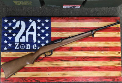 Ruger 96/17 17hmr Lever Action Rifle, Black 18″