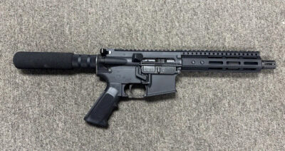 FRANKLIN ARMORY, Semi Auto, AR Pistol, Cailber 5.56, Finish Black, stag 7.5 Inch Barrel & Gas Block Combo, AR Maglock,