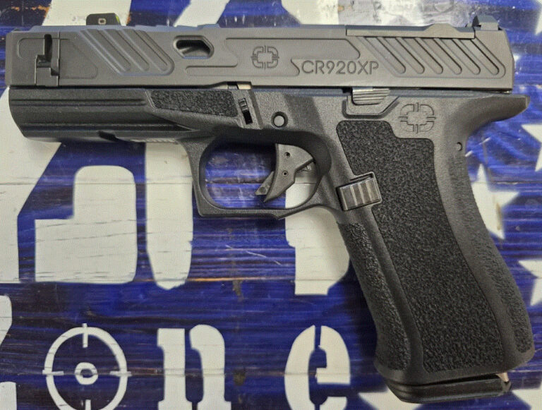 Shadow Systems CR920XP 9MM Semi Auto Pistol, Black 3.65"