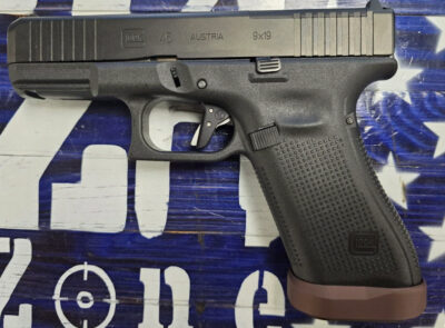 Glock 45MOS 9mm Semi Auto Pistol, Black 4.02
