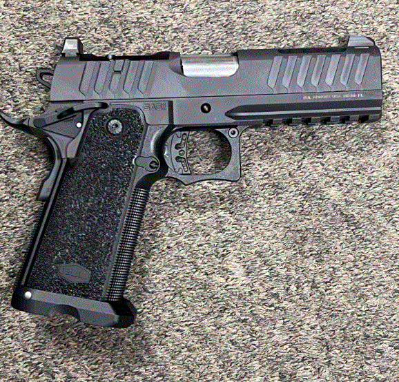 Bul Armory, SASII TAC PRO, 9mm, Handgun, Semi Auto, Black, 4.25", OEM Case, 4 Mags, OEM lock