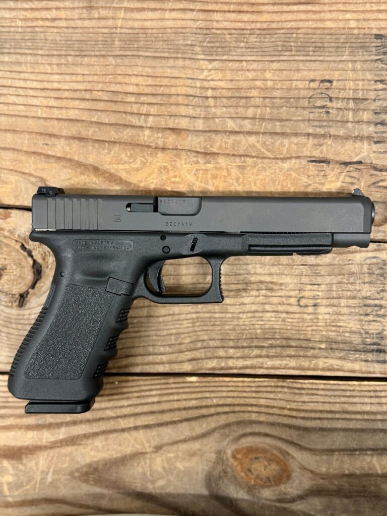 Glock 34, 9mm, 5.31" Barrel, OEM Case, 2 Magazine, Full-Size, Competition