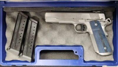 Colt Gold Cup Trophy,9mm,Semi Auto Pistol,Oem Case,2 Mags