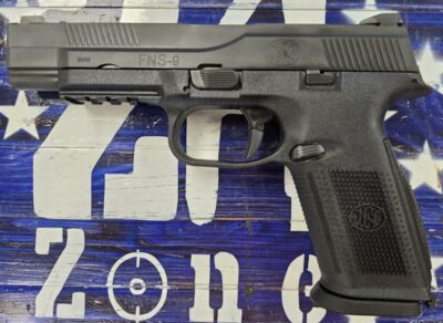 FN USA FNS-9 9mm Semi Auto Pistol, Black 5″