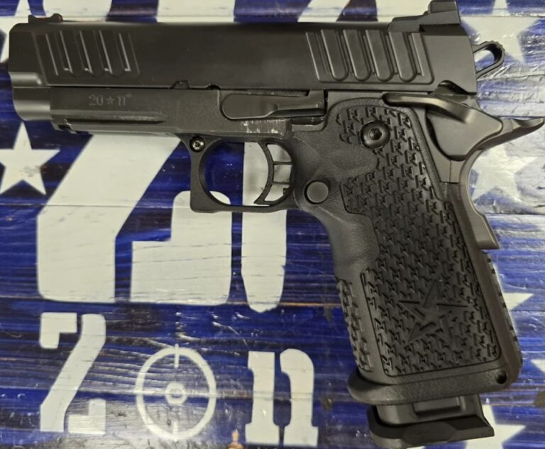 Staccato C2 9mm Semi Auto Pistol, Black 3.9"