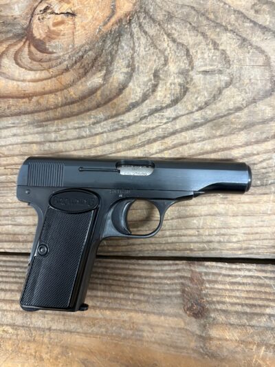 Browning 1910, 380, Semi-Auto, Blued Finish, 3.4″ Barrel, Channel Sights, One Magazine, Black Display Box