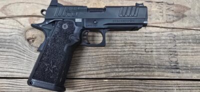 Staccato C, 9mm, Semi-Auto, Black, Optic Ready, 4″ Barrel, 5 Magazines, OEM Case