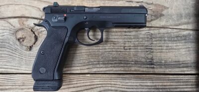 CZ SP-01, 9MM, Semi Auto, 4.6 BBL, Black, One Magazine, OEM Box