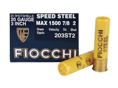 FLYWAY STEEL WATERFOWL 20ga 3″ 7/8oz #2 1500fps 25RD