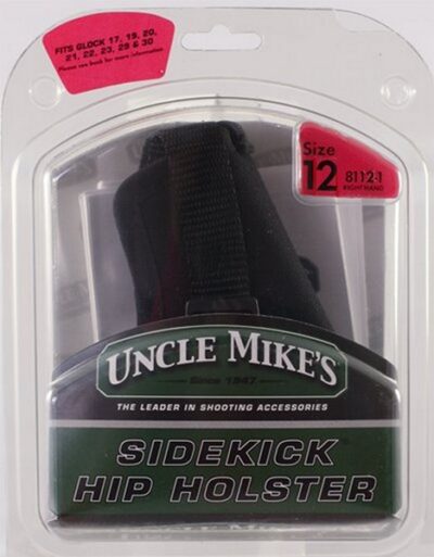 Uncle Mike’s Sidekick Hip Holster Size 12 RH