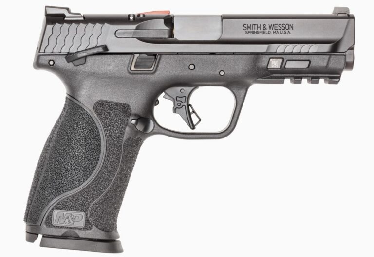 Smith & Wesson 14033 M&P M2.0 *CA Compliant Full Size Frame 9mm Luger 10+1, 4.25" Black Armornite Steel Barrel, Black Armornite Serrated Stainless Steel Slide, Black Polymer Frame w/Picatinny Rail